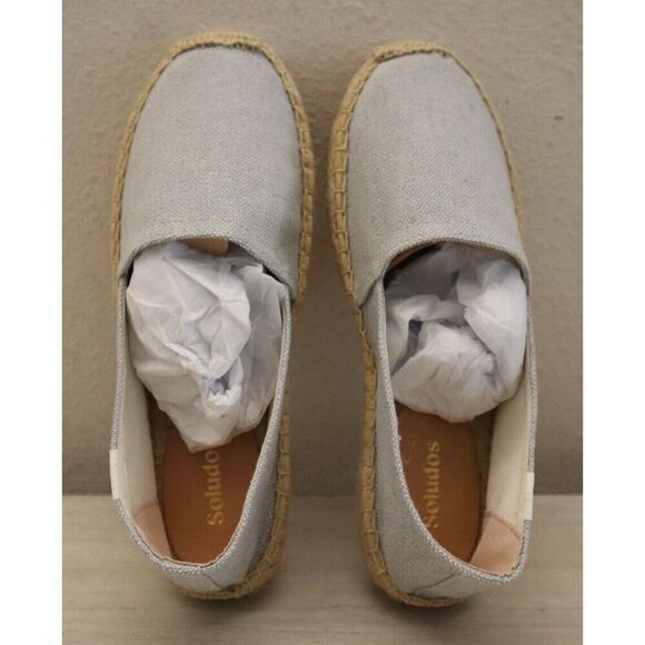 Soludos Women's Sz 6.5 Piedra Gray Classic Dali The Original Espadrille - Picture 9 of 10